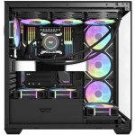 Darkflash DS900 black + 7 fans ARGB – Zboží Mobilmania