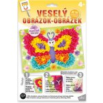 ARGUS Kreativní tvoření veselý obrázek motýl 19320002 – Zboží Dáma