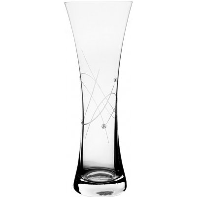 Skleněná váza galaxie 82570 - 195 mm Swarovski, Preciosa – Sleviste.cz