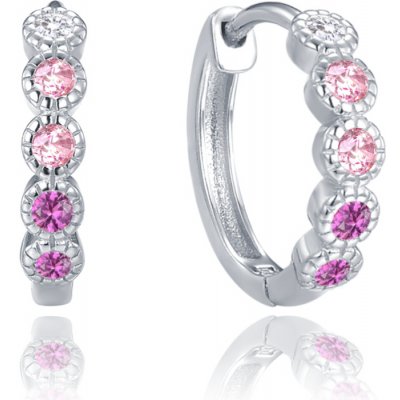 Minet náušnice JMAD0054PE00 – Zboží Dáma