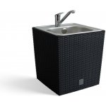 Zahradní umyvadlo Lavabo Ratan Mini antracit – Hledejceny.cz