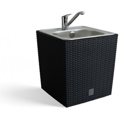 Zahradní umyvadlo Lavabo Ratan Mini antracit – Hledejceny.cz