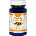 Natural Pharm Vitamín K2 MK-7 + D3 100 tablet – Hledejceny.cz