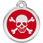 Red Dingo Lebka červená S 20 mm – Zboží Mobilmania