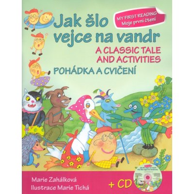 Jak šlo vejce na vandr Pohádka a cvičení + CD – Zbozi.Blesk.cz