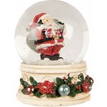 Vánoční sněžítko s motivem Santa Clause - Ø 5*6 cm - Clayre & Eef – Hledejceny.cz