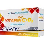 Allnutrition Vitamin C 1000 + D3 30 kapslí – Hledejceny.cz
