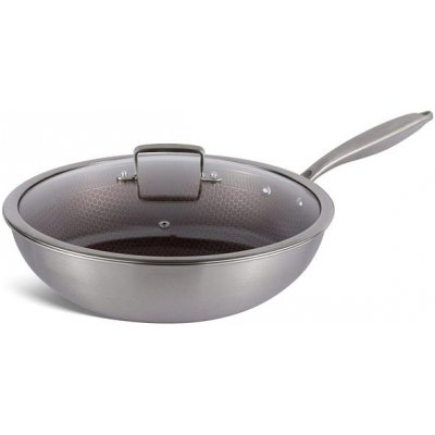 EDENBERG Pánev Wok s poklicí EB-14110 32 cm – Zboží Mobilmania