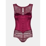Obsessive Erotický korzet Miamor bordó – Sleviste.cz