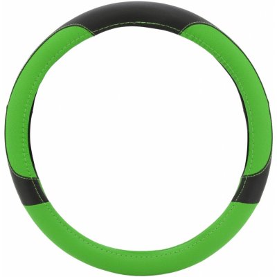 Compass Univerzální potah volantu COLOR LINE 37 - 39 cm černo / zelený - – Sleviste.cz