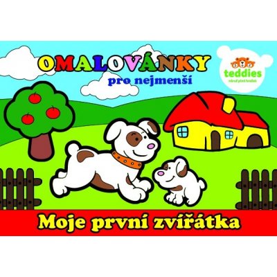 MPZ Teddies Omalovánky Moje první zvířátka 21x14,5cm – Zbozi.Blesk.cz