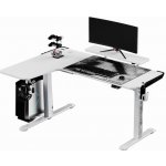 ULTRADESK WINGER 111 x 155 x 60 cm bílý – Zbozi.Blesk.cz
