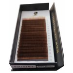 Luxury Lashes Volume Dark brown Zakřivení umělých řas: D, Délka umělých řas: Mix délek 8-13 mm, Tloušťka řas: 007 – Hledejceny.cz