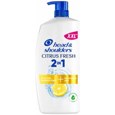Head & Shoulders Citrus Fresh 2in1 šampon a kondicionér proti lupům 800 ml – Zboží Mobilmania