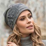 Krumlovanka dámská zimní čepice W-0128/Z3P šedá – Hledejceny.cz