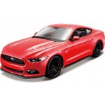 Maisto MA-39126 Kit Ford Mustang GT 2015 stavebnice červená 1:24 – Zbozi.Blesk.cz