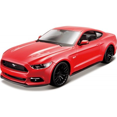 Maisto MA-39126 Kit Ford Mustang GT 2015 stavebnice červená 1:24