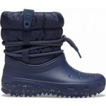 Crocs Classic Neo Puff Luxe Boot navy – Zboží Dáma