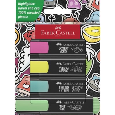 Faber Castell Textliner 46 Graffiti 8 ks 254692 – Zboží Mobilmania