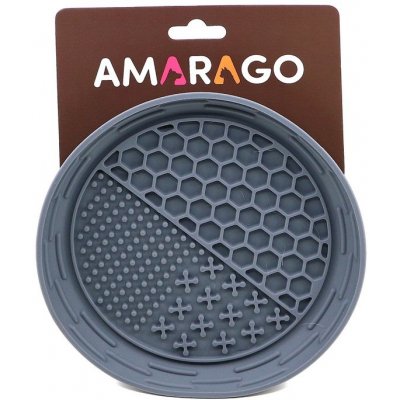 Amarago lízací podložka kulatá miska – Zboží Mobilmania