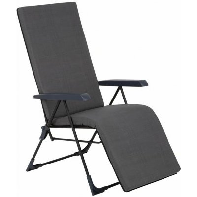 PATIO Polohovací zahradní křeslo s podnožkou Barletta Plus Black Edition H024-07PB 463043 – Hledejceny.cz