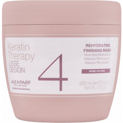 Alfaparf Milano Lisse Design Keratin Therapy rehydratační maska pro všechny typy vlasů Rehydrating Mask 500 ml – Zboží Dáma