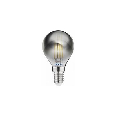 GTV Dekorativní LED , FILAMENT, Šedá, G45, 1800K, E14, 4,0W, 200lm, AC220-240V, 360° – Hledejceny.cz