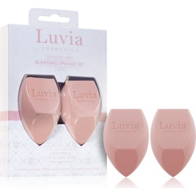 Luvia Cosmetics Diamond Drop Blending Sponge Set Candy 2 ks