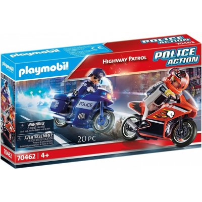 Playmobil 70462 Policejní akce na motorce – Zboží Mobilmania