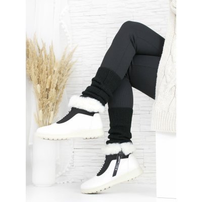 Prety kotníkové boty 37605-8WH bílé