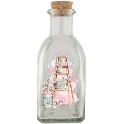 Skleněná lahvička 250 ml - Květináče – Hledejceny.cz