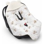 Baby Nellys Oteplená zavinovací deka s kapucí bavlna Malá myška – Sleviste.cz