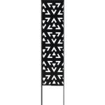 Opora pro popínavé rostliny Lafiora Triangel kovová 15 x 75 cm černá – Hledejceny.cz