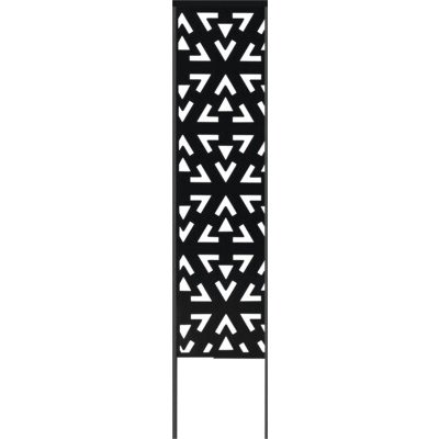 Opora pro popínavé rostliny Lafiora Triangel kovová 15 x 75 cm černá – Hledejceny.cz