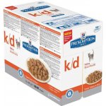 Hill's Prescription Diet K/D pro lepší funkci ledvin kuřecí 12 x 85 g – Sleviste.cz