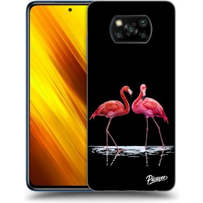 Pouzdro Picasee ULTIMATE CASE Xiaomi Poco X3 - Flamingos couple