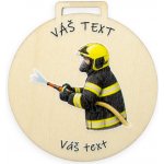 CENTROFLOR Hasičská medaile 70mm Množství: 1-10ks – Zboží Dáma