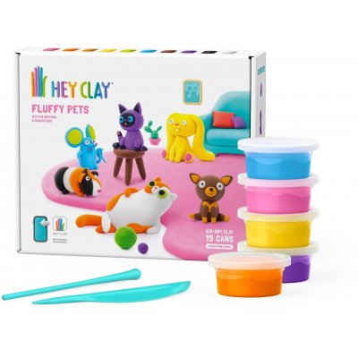TM Toys Hey Clay Roztomilí mazlíčci – Zboží Dáma