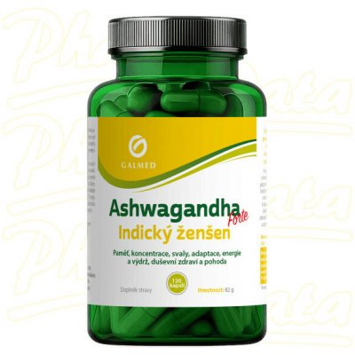 Galmed Ashwagandha Forte Indický ženšen 120 kapslí – Hledejceny.cz