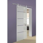 PERTURA Posuvné dveře skleněné 4 pruhy 92 x 204,3 cm – Zboží Mobilmania