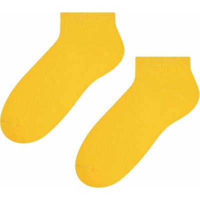 Steven kotníkové dámské ponožky art. 052 wx038 yellow Žluté