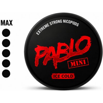Pablo Ice Cold Mini 8 mg 28 sáčků – Zboží Dáma