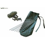 DD Hammocks Stanové kolíky a úvazy Pegs + Guy Lines - 6ks – Zboží Dáma