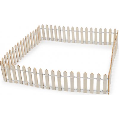 Dřevěný plot tvarovatelný 90 cm, barva 2 (5 cm) přírodní sv. – Hledejceny.cz
