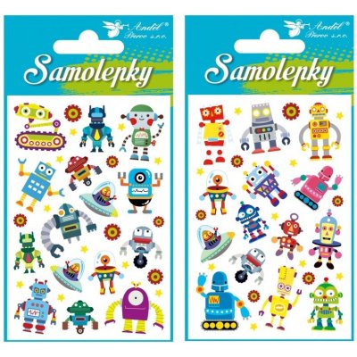 Přerov Samolepky roboti – Zboží Mobilmania