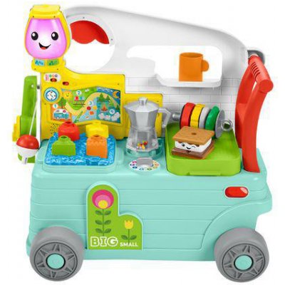 Fisher Price Karavan pro zábavu a učení 3 v 1 chodítlo HCK81 – Zbozi.Blesk.cz