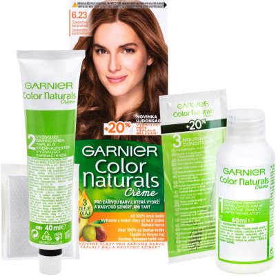 Garnier Color Naturals jiskřivá světle hnědá 6.23