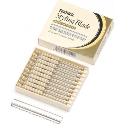 Feather kadeřnické efilační žiletky 1 x 10 ks – Zboží Dáma Feather kadeřnické efilační žiletky 1 x 10 ks – Zboží Dáma