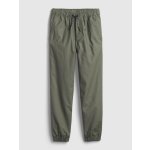 Gap dětské kalhoty everyday joggers zelená – Zboží Dáma
