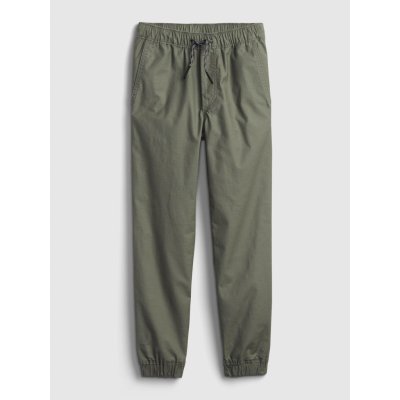 Gap dětské kalhoty everyday joggers zelená – Zboží Dáma